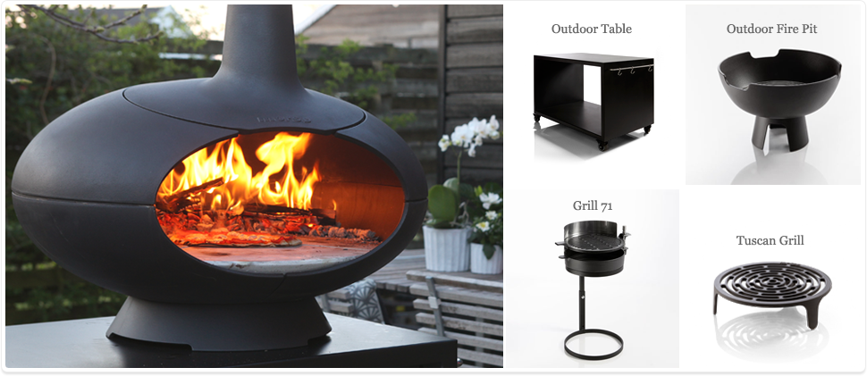 Morsø Pizza Oven en tuinhaard met accessoires